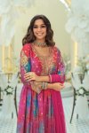 Multi Colour D 9874 By Zaveri Chinon Readymade Suits 